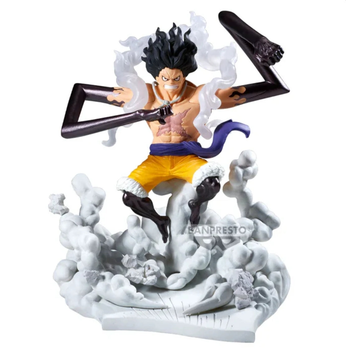 One Piece Spectacular Battle Scenery - Monkey D. Luffy Gear 4 and Borsalino