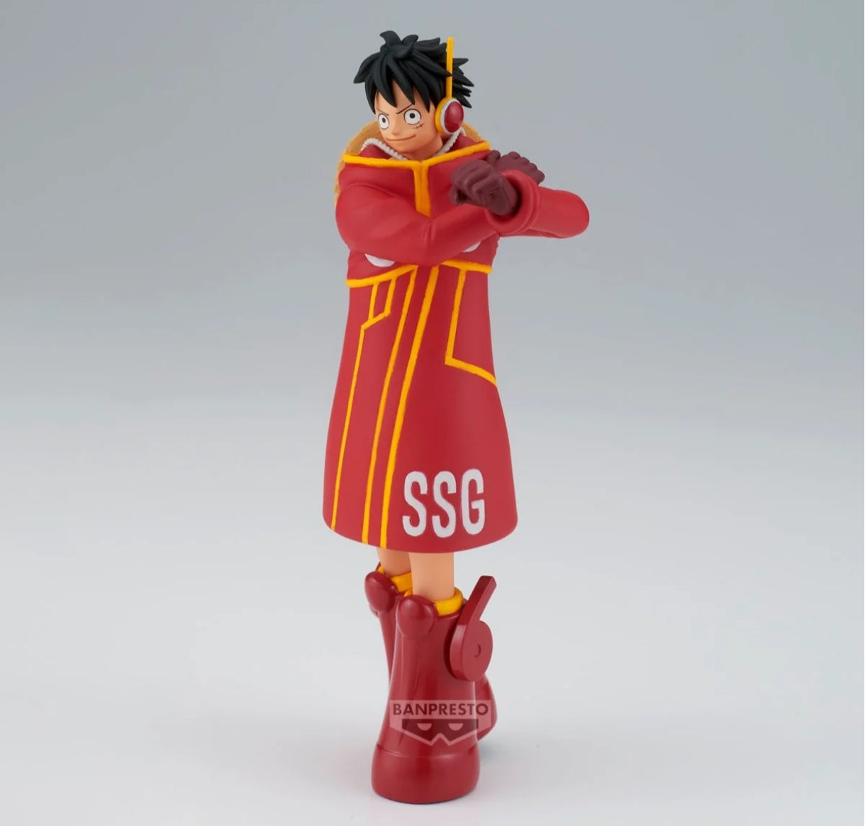 ONE PIECE - THE SHUKKO - MONKEY D. LUFFY EGG HEAD ver.