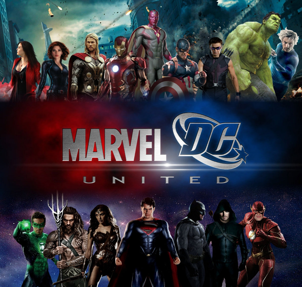 MARVEL & DC SEGA act/cut