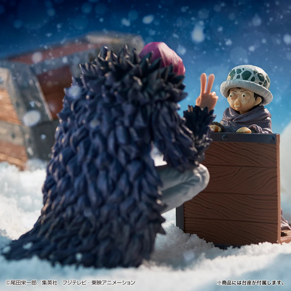 ONE PIECE FIGURE - ICHIBAN KUJI EMOTIONAL STORIES - PRIZE LAST ONE -
REVIBLE MOMENT - LAW AND CORAZON