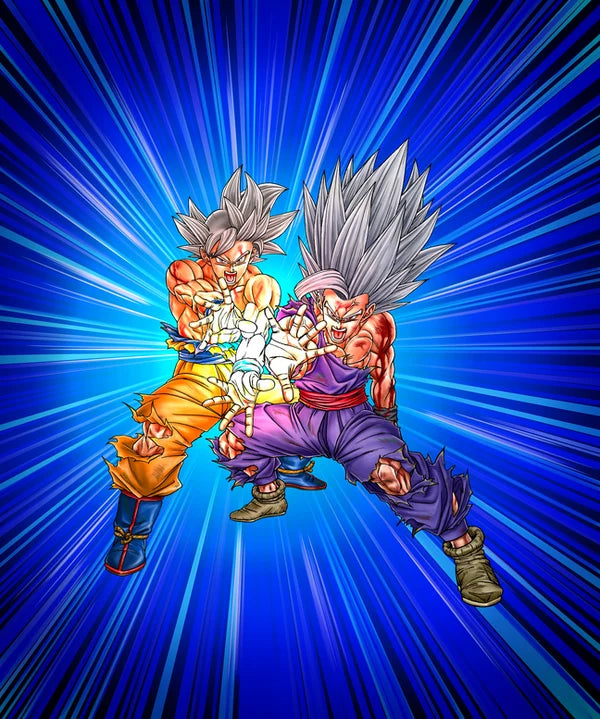 Dragon Ball Super 10th Anniversary Edition Son Goku Ultra Instinct & Son Gohan Beast MASTERLISE OUTSIDE Figure Set