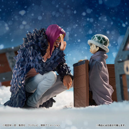 ONE PIECE FIGURE - ICHIBAN KUJI EMOTIONAL STORIES - PRIZE LAST ONE -
REVIBLE MOMENT - LAW AND CORAZON