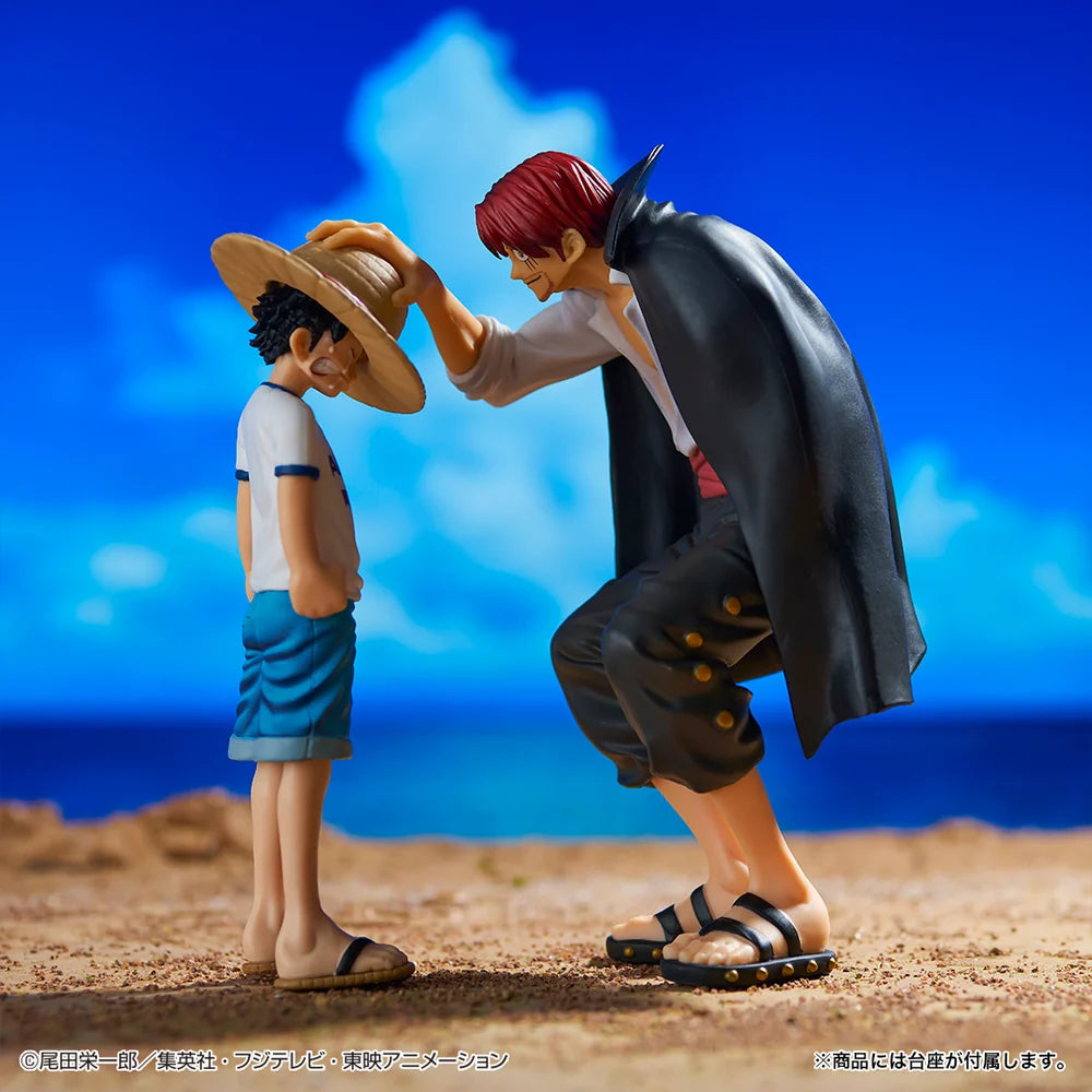 ONE PIECE FIGURE ICHIBAN KUJI EMOTIONAL STORIES - PRIZE A - REVIBLE
MOMENT LUFFY AND SHANKS