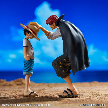 ONE PIECE FIGURE ICHIBAN KUJI EMOTIONAL STORIES - PRIZE A - REVIBLE
MOMENT LUFFY AND SHANKS