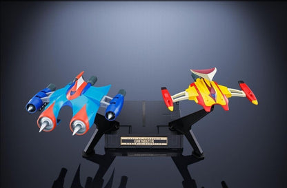 BANDAI SOUL OF CHOGOKIN GX 76 X 2 UFO ROBOT GRENDIZER DRILL & MARINE SPAZER SET D.C. DIE CAST