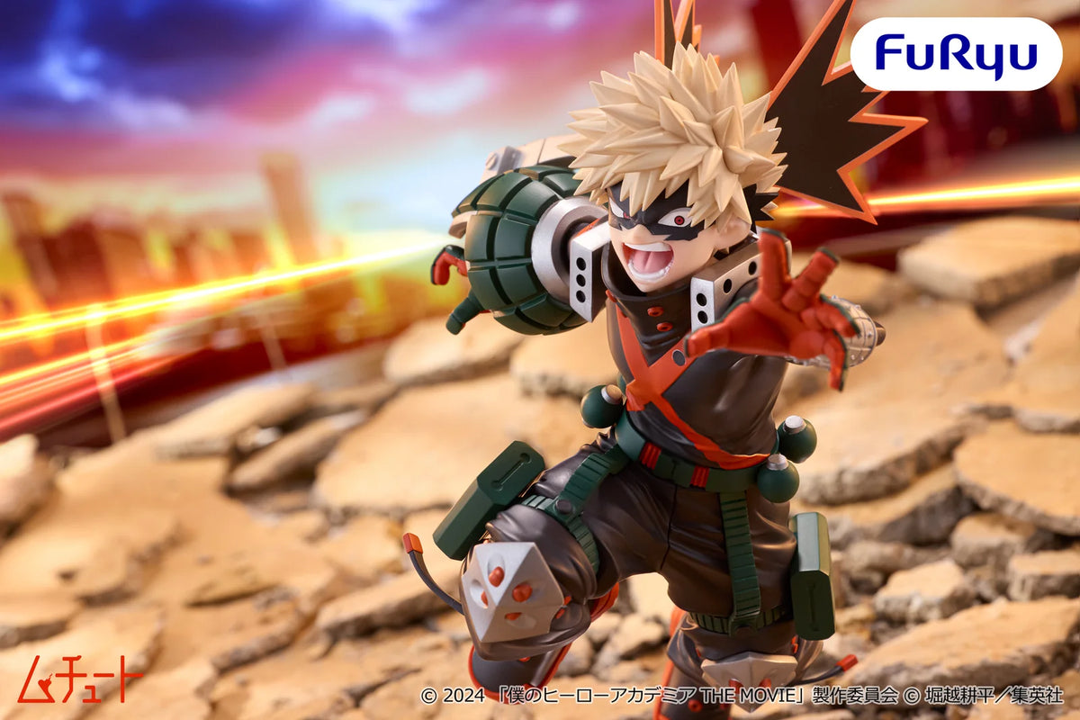 My Hero Academia The Movie Muchuuto Figure - Katsuki Bakugo