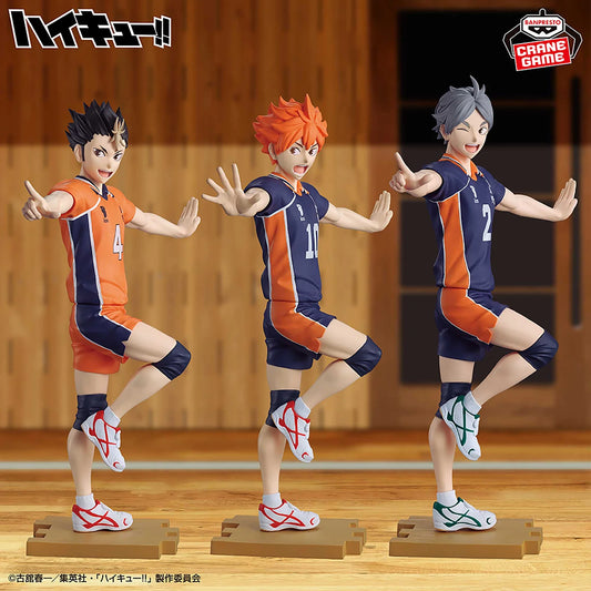 [Special Bundle] Haikyu!! Ippon Nice Serve Figure - Koshi Yu And Shoyo Complete Set Of 3 Figures