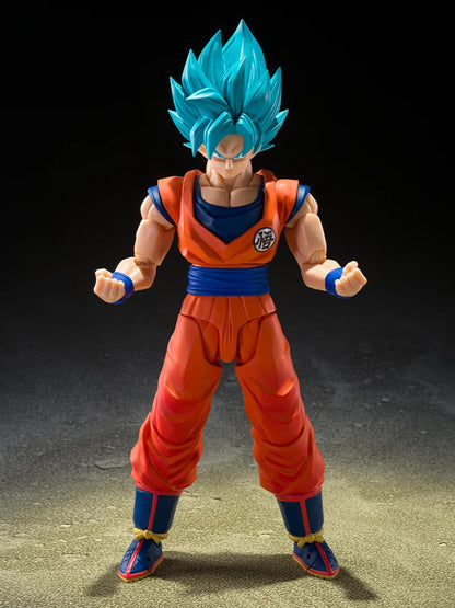 Dragon Ball Z S.H.Figuarts Figure - Super Saiyan Son Goku Blue Power
Transcending Limits ver.