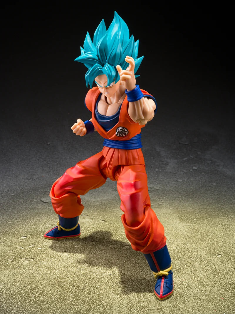 Dragon Ball Z S.H.Figuarts Figure - Super Saiyan Son Goku Blue Power
Transcending Limits ver.