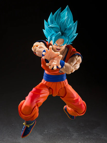 Dragon Ball Z S.H.Figuarts Figure - Super Saiyan Son Goku Blue Power
Transcending Limits ver.