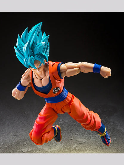 Dragon Ball Z S.H.Figuarts Figure - Super Saiyan Son Goku Blue Power
Transcending Limits ver.