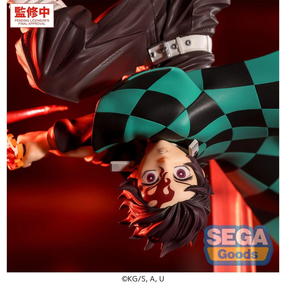 Demon Slayer Tanjiro Hinokami Kagura Setting Sun Transformation Luminasta