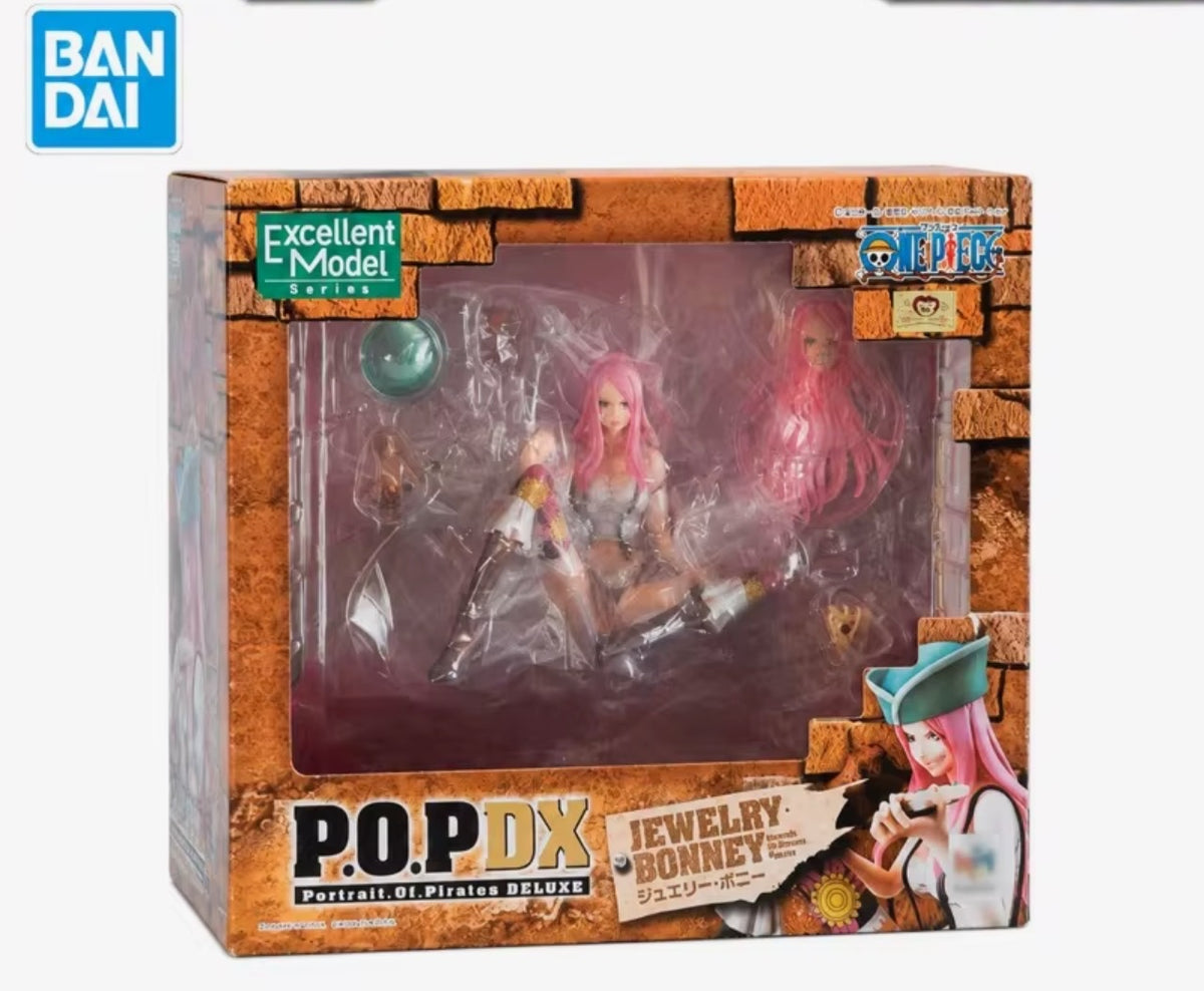 Bandai Originalj Megahouse One Piece Jewelry Bonney Action Figure