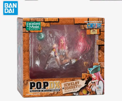 Bandai Originalj Megahouse One Piece Jewelry Bonney Action Figure