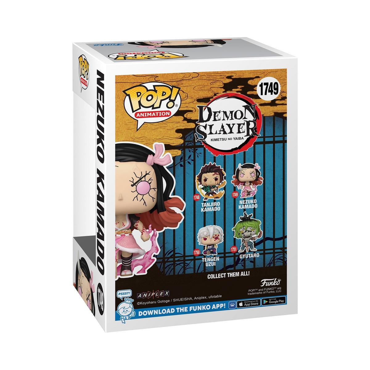 Demon Slayer: Kimetsu no Yaiba POP! Animation Vinyl Figures Nezuko 1749