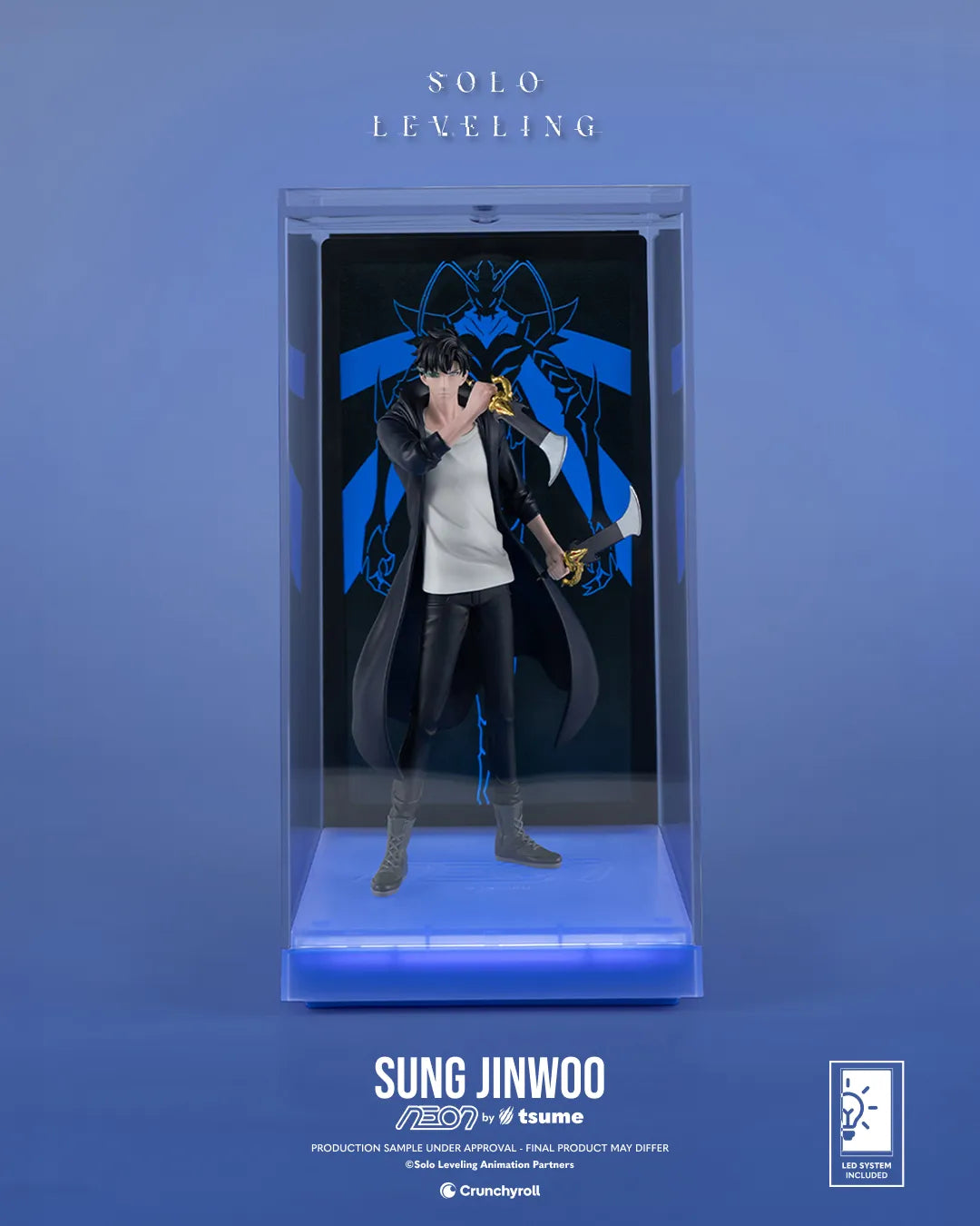 Solo Leveling Sung Jinwoo Neon Figure