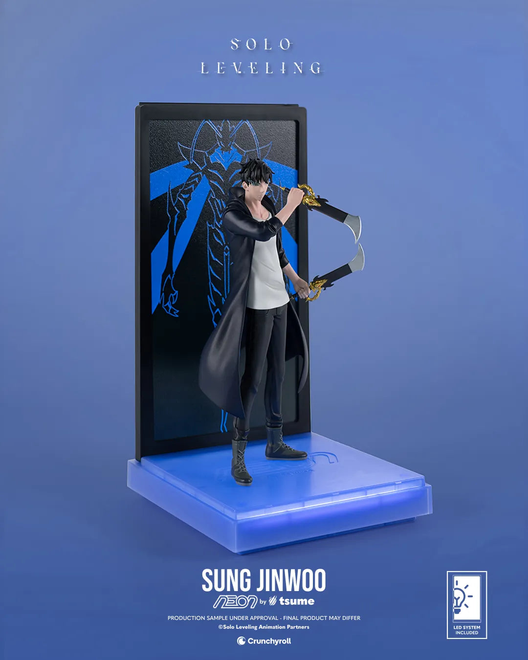 Solo Leveling Sung Jinwoo Neon Figure