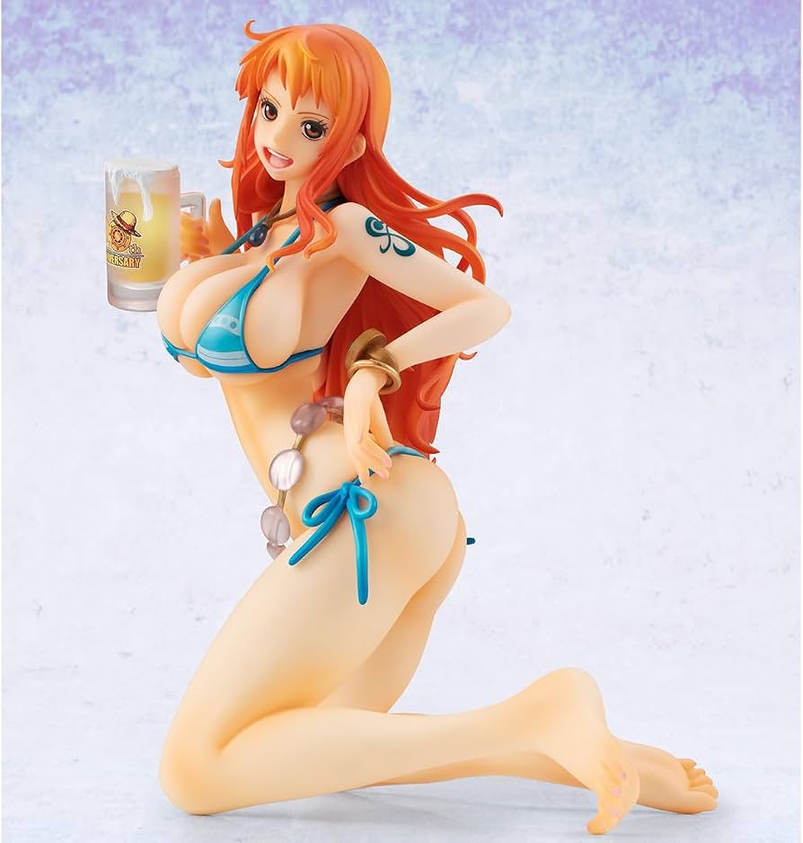 One Piece - Figurine Nami Portrait.Of.Pirates Ver.Bb_Sp 20th Anniversary Limited Edition