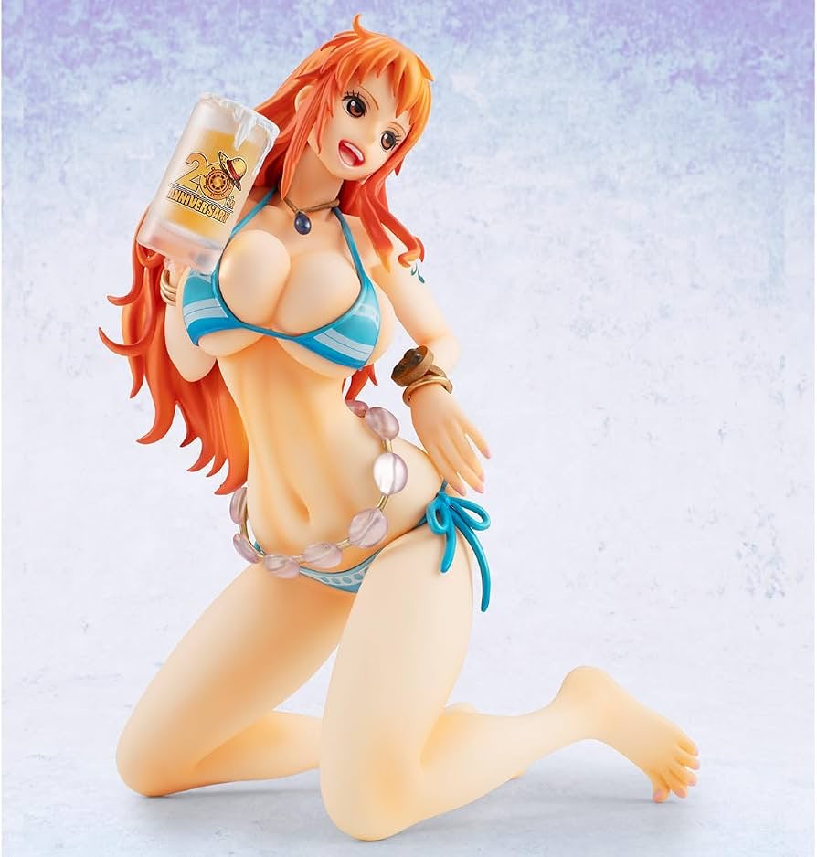 One Piece - Figurine Nami Portrait.Of.Pirates Ver.Bb_Sp 20th Anniversary Limited Edition