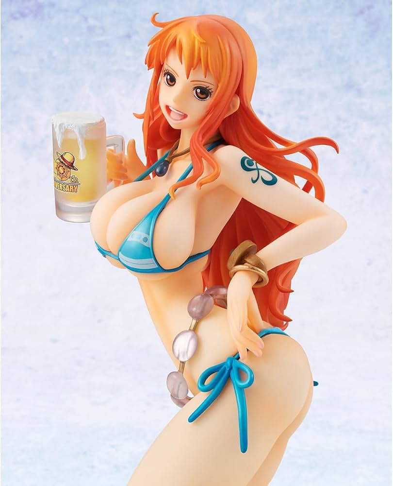 One Piece - Figurine Nami Portrait.Of.Pirates Ver.Bb_Sp 20th Anniversary Limited Edition