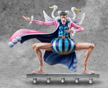 One Piece P.O.P. "Playback Memories” Statua Pvc Mr.2 Bon Clay Megahouse