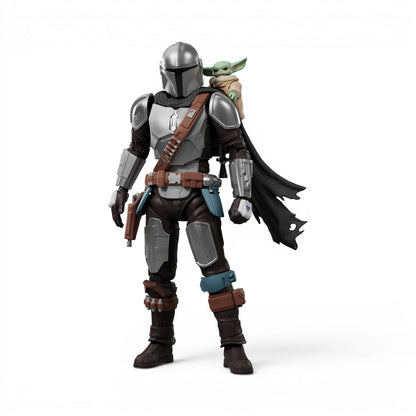 Blokees Star Wars - Champion Class 05 - Mandalorian and Grogu (DIN Djarin & Grogu) - Model Kit