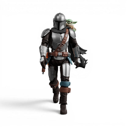 Blokees Star Wars - Champion Class 05 - Mandalorian and Grogu (DIN Djarin & Grogu) - Model Kit