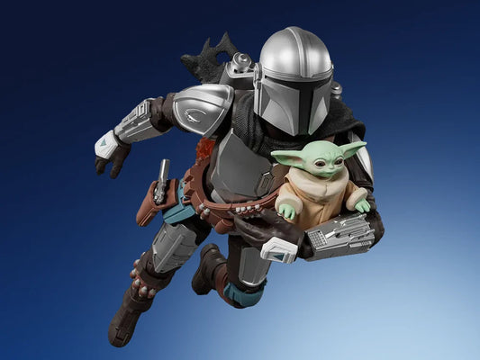 Blokees Star Wars - Champion Class 05 - Mandalorian and Grogu (DIN Djarin & Grogu) - Model Kit