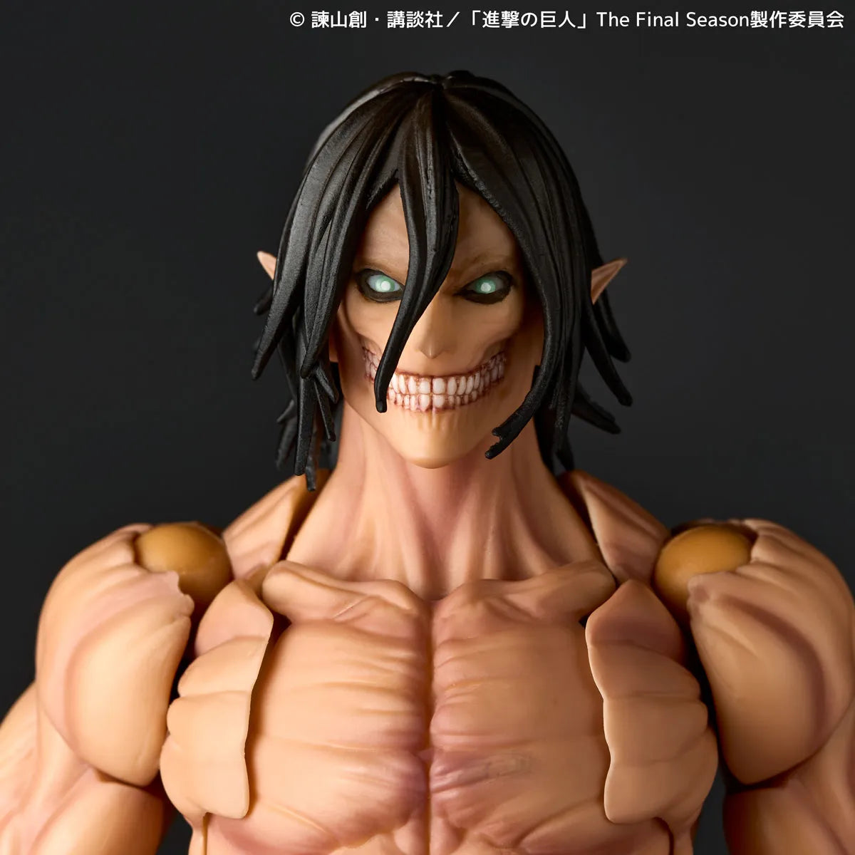 Revoltech A.y. Attack On Titan Attack Titan Action Figure 2027 Re-Release Action Figure