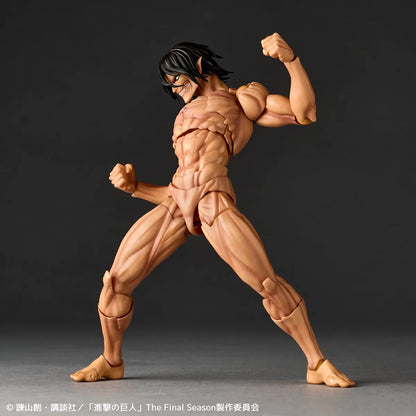Revoltech A.y. Attack On Titan Attack Titan Action Figure 2027 Re-Release Action Figure