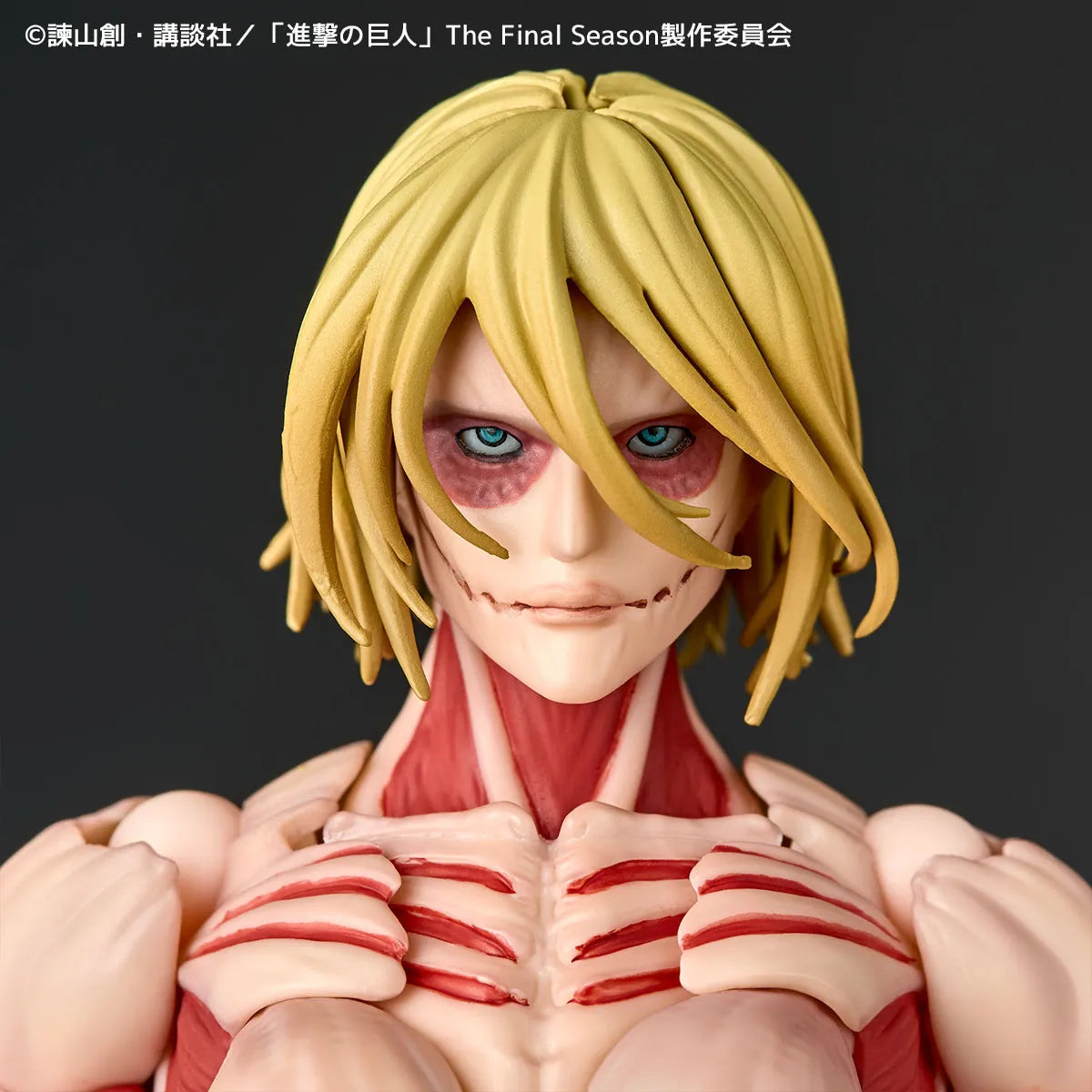 Revoltech A.y. Attack On Titan Female Titan 2027 Re-Release Action Figure
