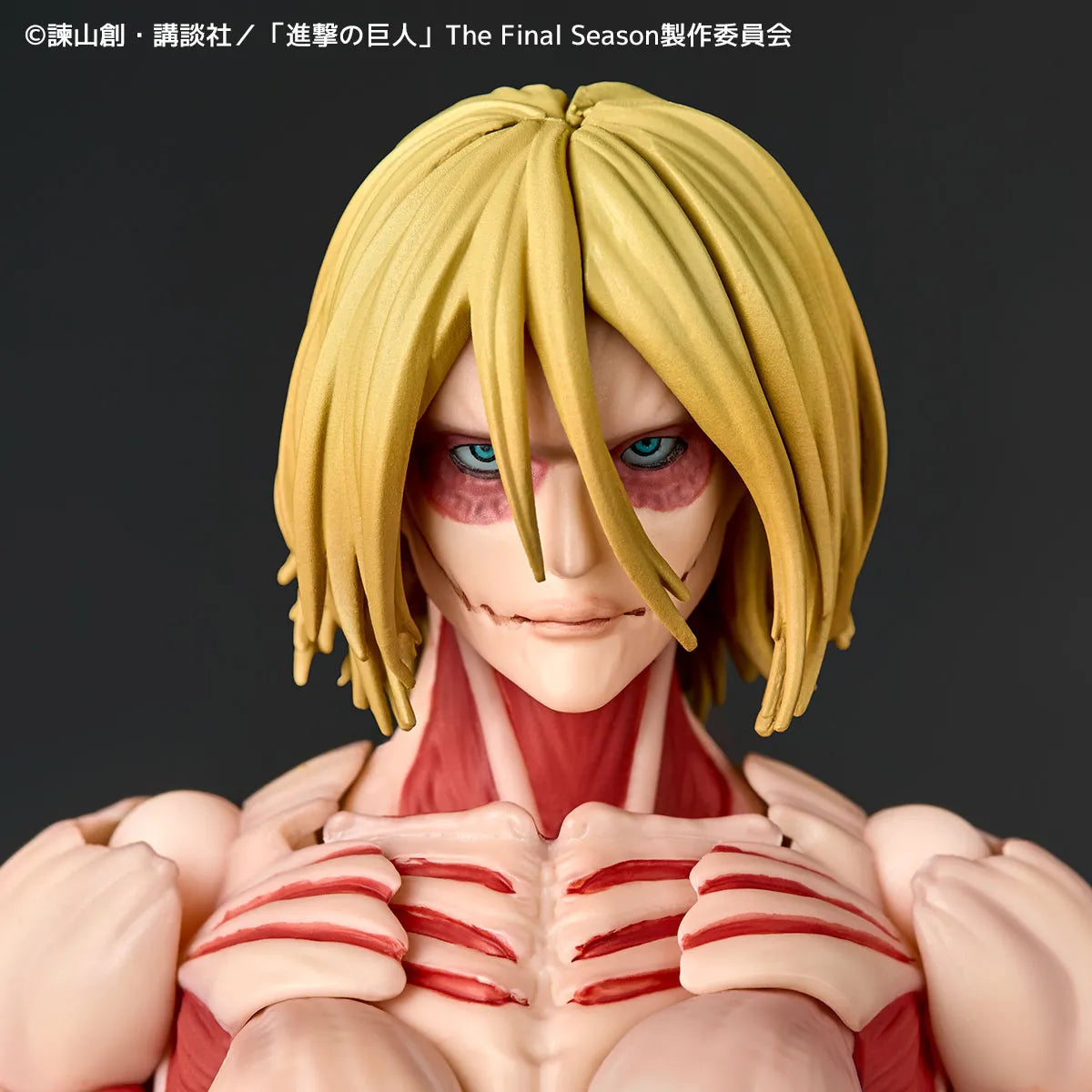 Revoltech A.y. Attack On Titan Female Titan 2027 Re-Release Action Figure