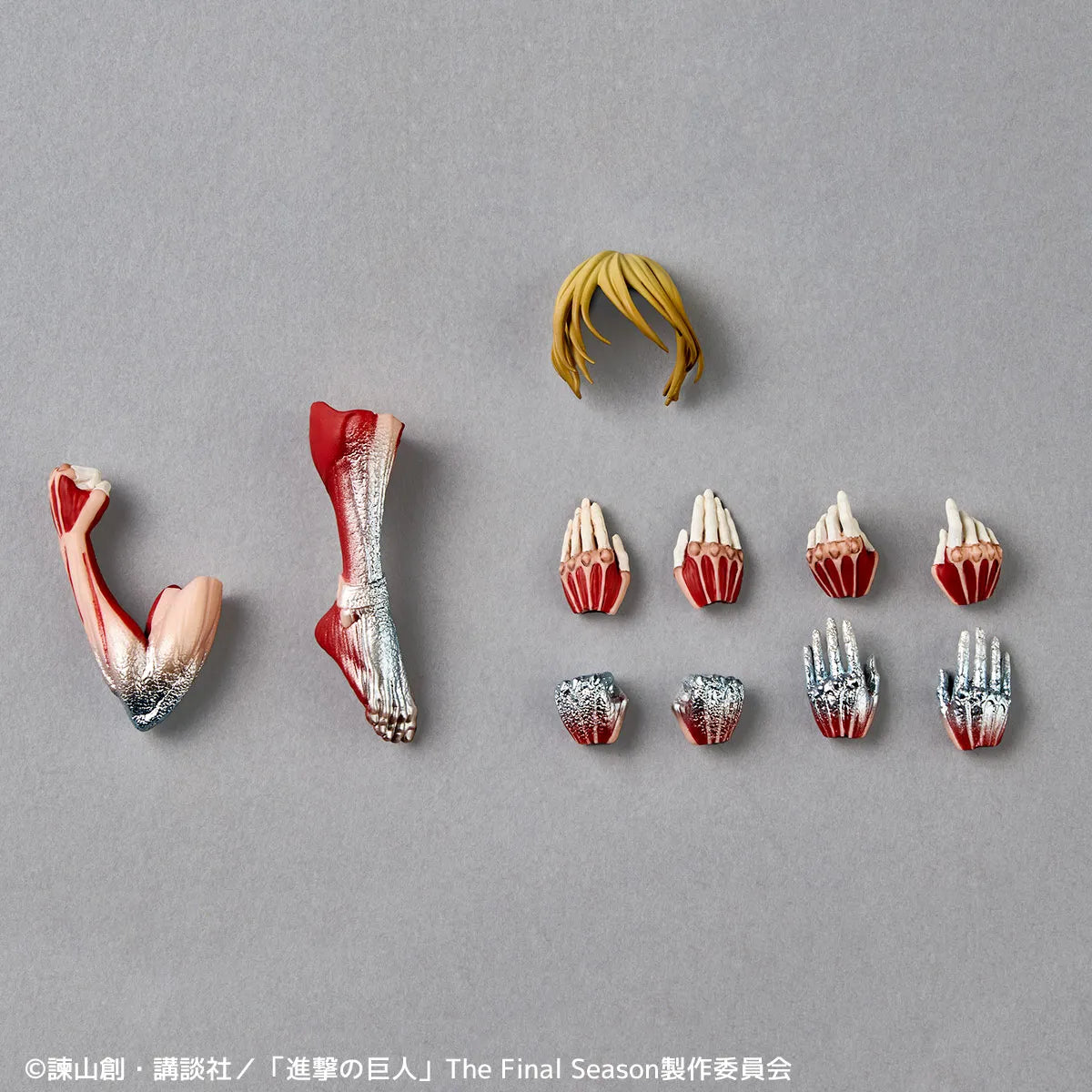 Revoltech A.y. Attack On Titan Female Titan 2027 Re-Release Action Figure