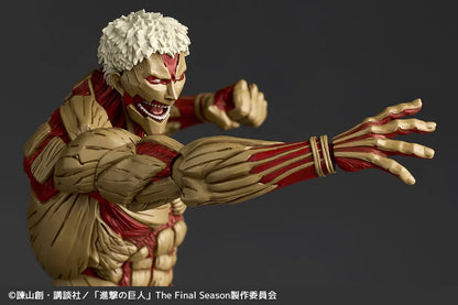 Revoltech A.y.attack On Titan Armored Titan 2027 Re-Release Action Figure