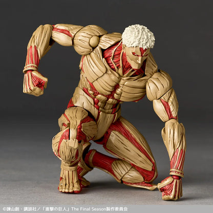 Revoltech A.y.attack On Titan Armored Titan 2027 Re-Release Action Figure