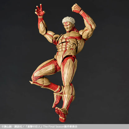 Revoltech A.y.attack On Titan Armored Titan 2027 Re-Release Action Figure