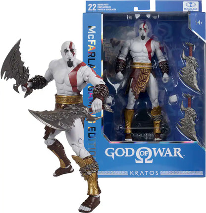 Mcfarlane Gaming Ed 7inch God Of War Wv2 Kratos Greek Era Action Figure
