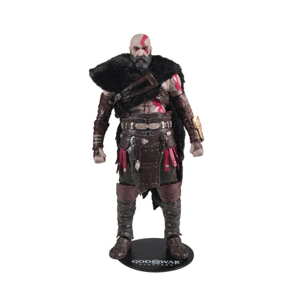 Mcfarlane Elite Ed 7inch God Of War Kratos Ragnarok Action Figure