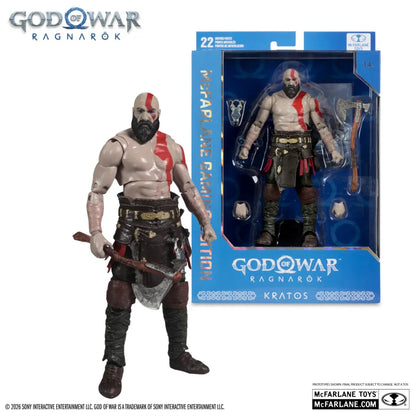 Mcfarlane Elite Ed 7inch God Of War Kratos Ragnarok Action Figure