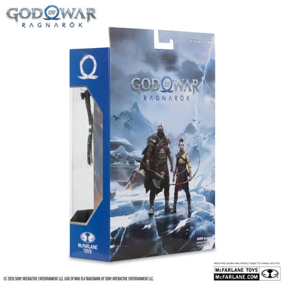 Mcfarlane Elite Ed 7inch God Of War Kratos Ragnarok Action Figure