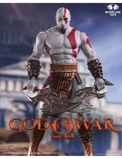 Mcfarlane Gaming Ed 7inch God Of War Wv2 Kratos Greek Era Action Figure