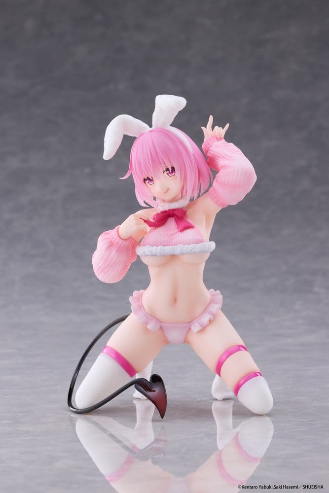 To Love-Ru Darkness MOFLOCK PVC Figure Momo (Fluffy Bunny Ver.) 13 cm