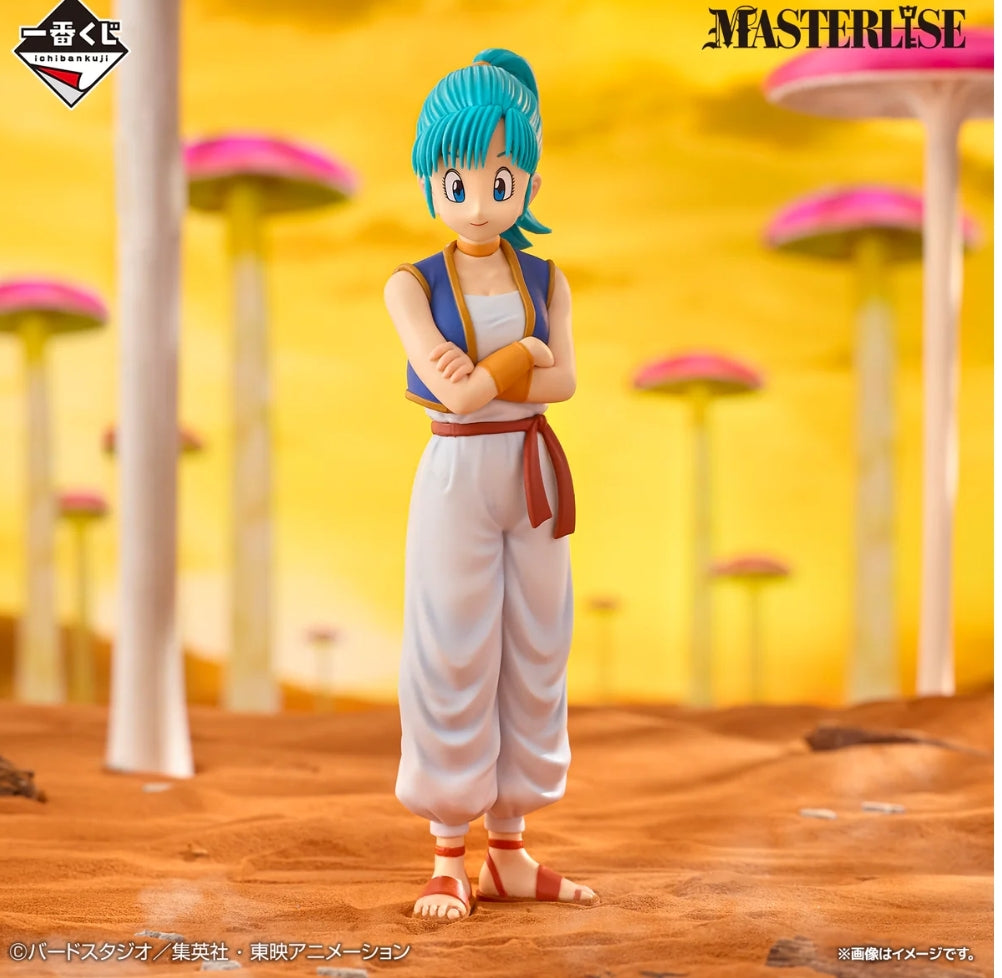 ICHIBAN KUJY DRAGON BALL EX GOKU TRAINING EDITION PRIZE B BULMA MASTERLISE