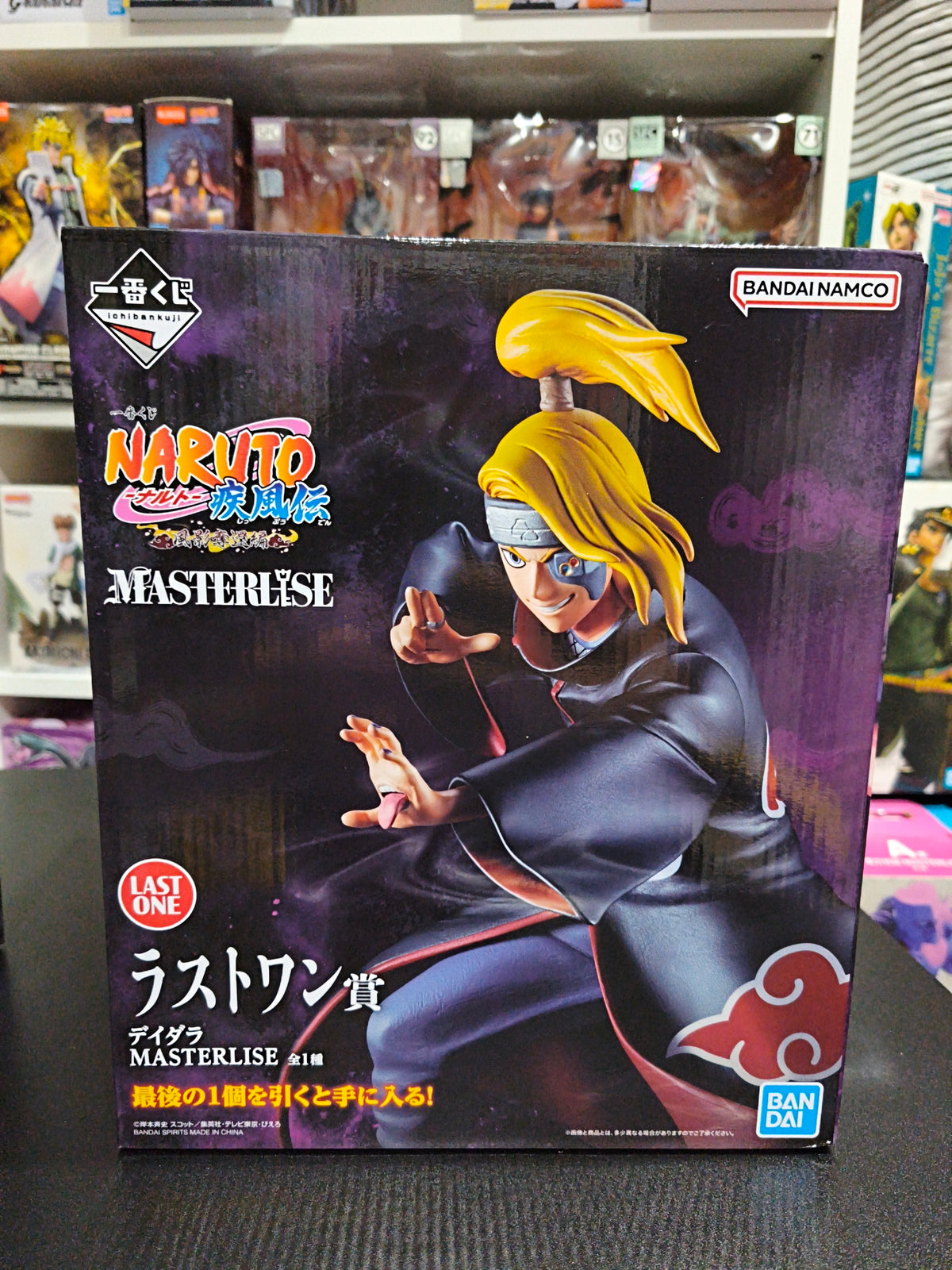 ICHIBAN KUJI NARUTO SHIPPUDEN KAZEKAGE RESCUE ARC - FIGURINE DEIDARA LAST ONE