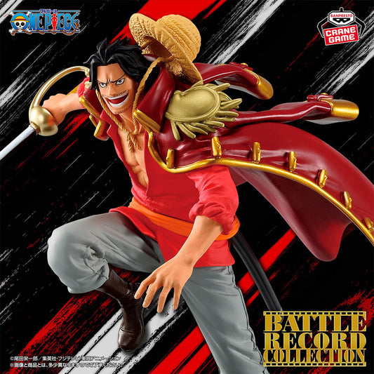ONE PIECE - ACTION FIGURE DELLA COLLEZIONE GOL D. ROGER BATTLE RECORD