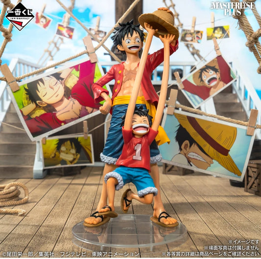 ICHIBAN KUJI ONE PIECE MONKEY D. LUFFY MEMORIES OF ADVENTURE AND THE VOYAGE TO THE FUTURE - LAST ONE PRIZE MONKEY D. LUFFY MASTERLISE PLUS