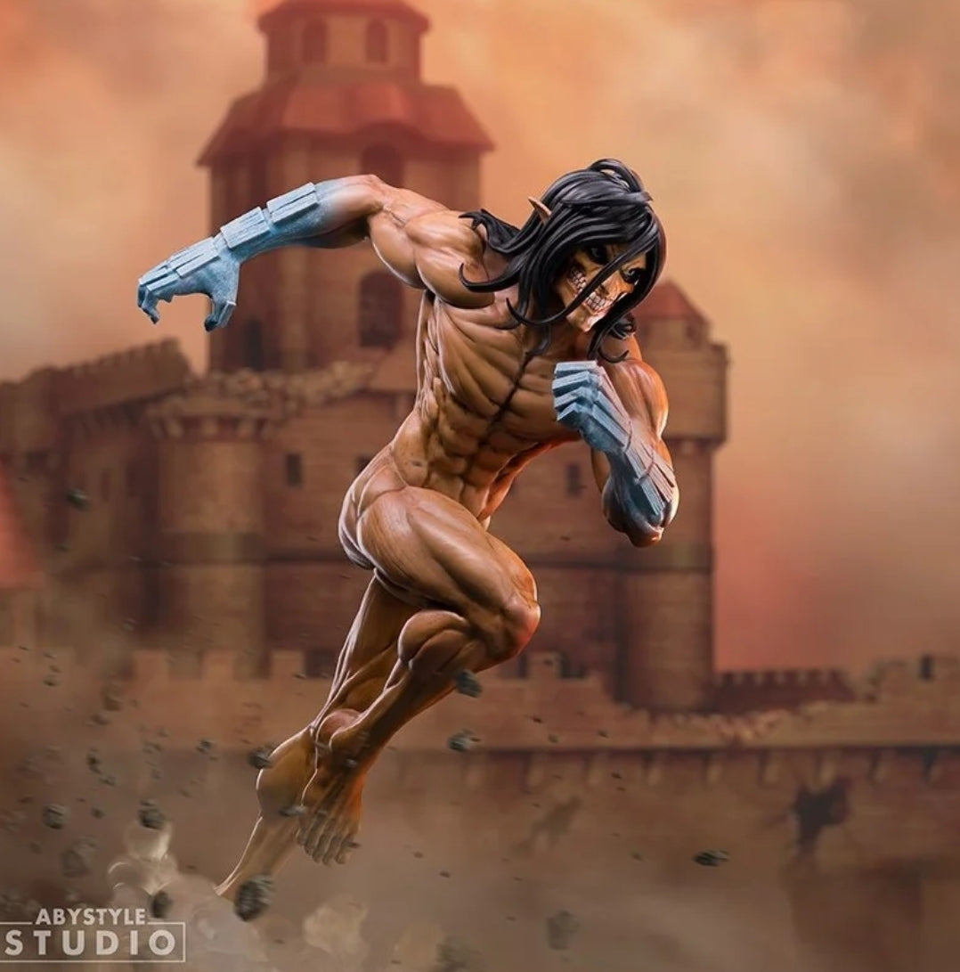 Abystyle Studio Super Figure Collection Attack On Titan Eren Titan Form