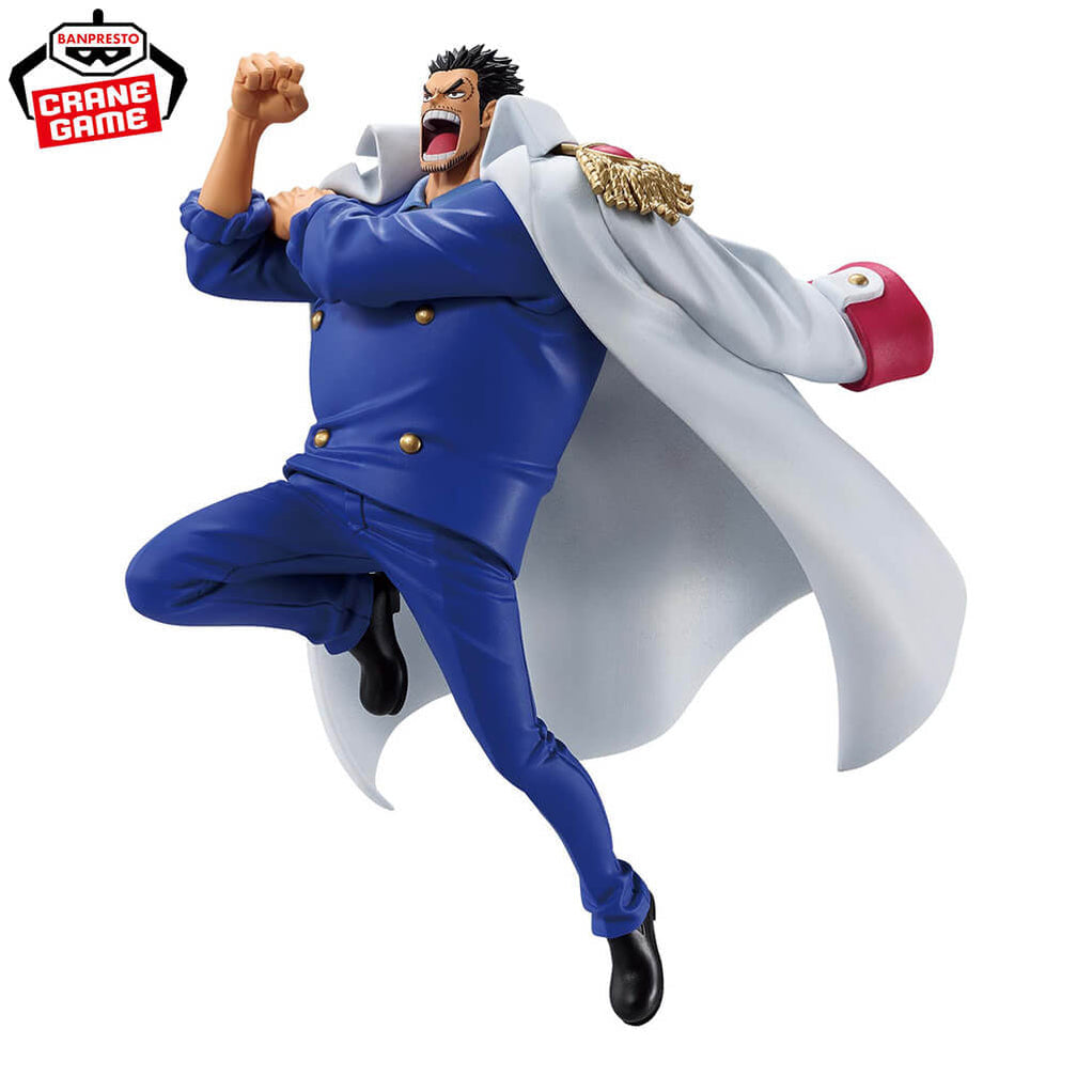 ONE PIECE - ACTION FIGURE DELLA COLLEZIONE BATTLE RECORD DI MONKEY D. GARP II