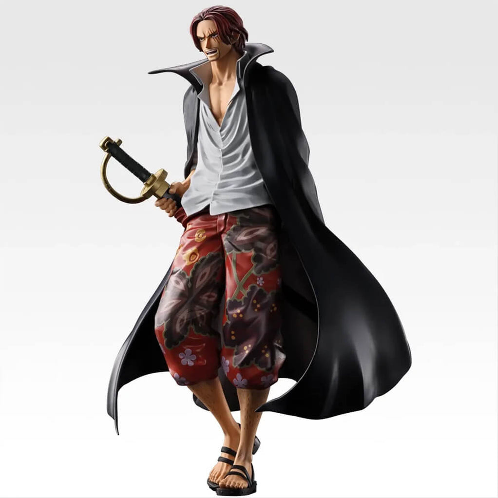 ICHIBAN KUJI ONE PIECE RED-HAIRED PIRATES - FIGURINE SHANKS PREMIO A