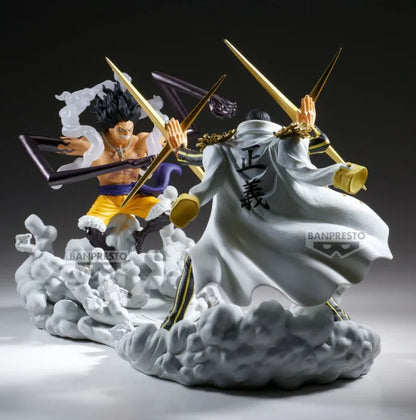 One Piece Spectacular Battle Scenery - Monkey D. Luffy Gear 4 and Borsalino